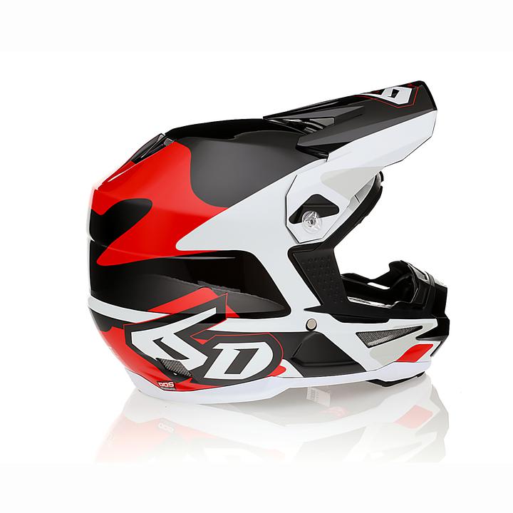 6D Atr-1 Helmet Apex Red