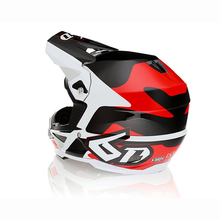 6D Atr-1 Helmet Apex Red