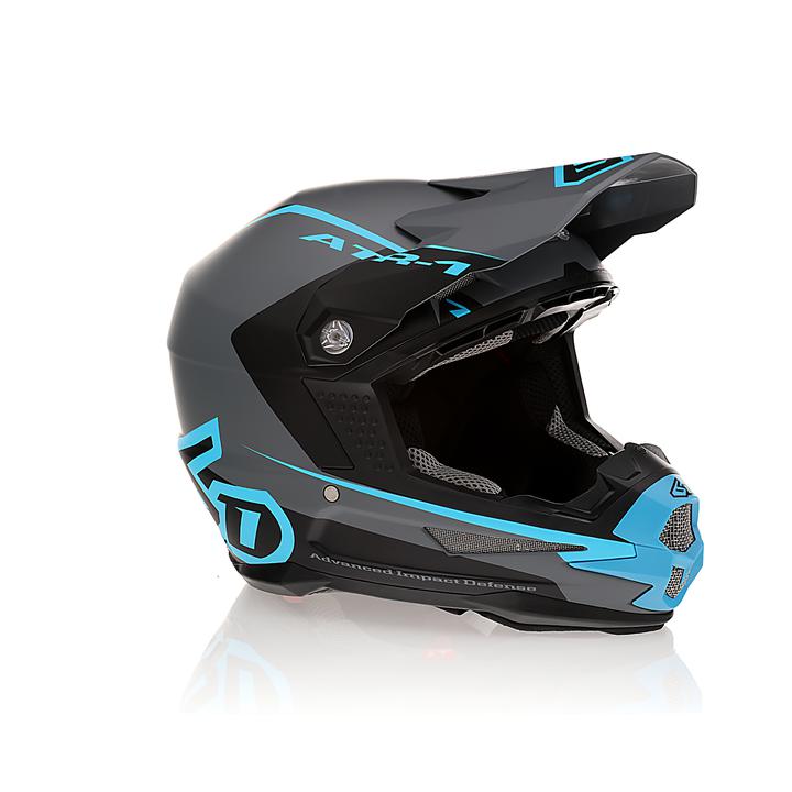 6D Atr-1 Helmet Stealth Cyan