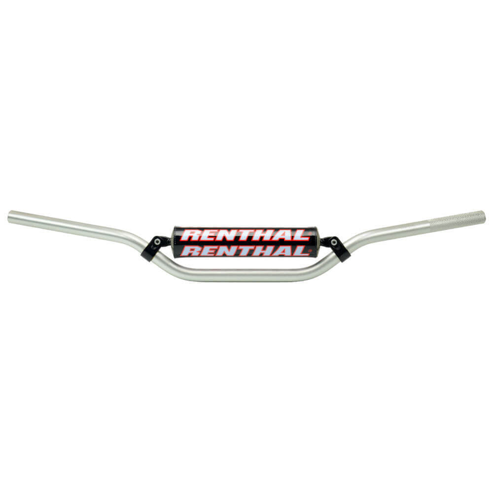 Renthal 768 6.0 IN Trials 7/8 Padded Handlebar - Silver