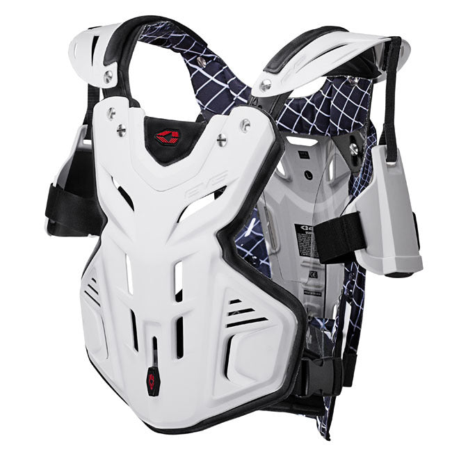 EVS F2 Body Armour White