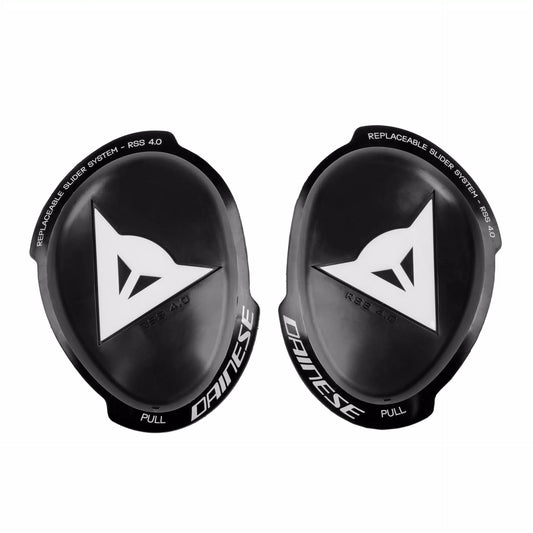 Dainese Knee Slider Rss 4.0 Kit - Black/White