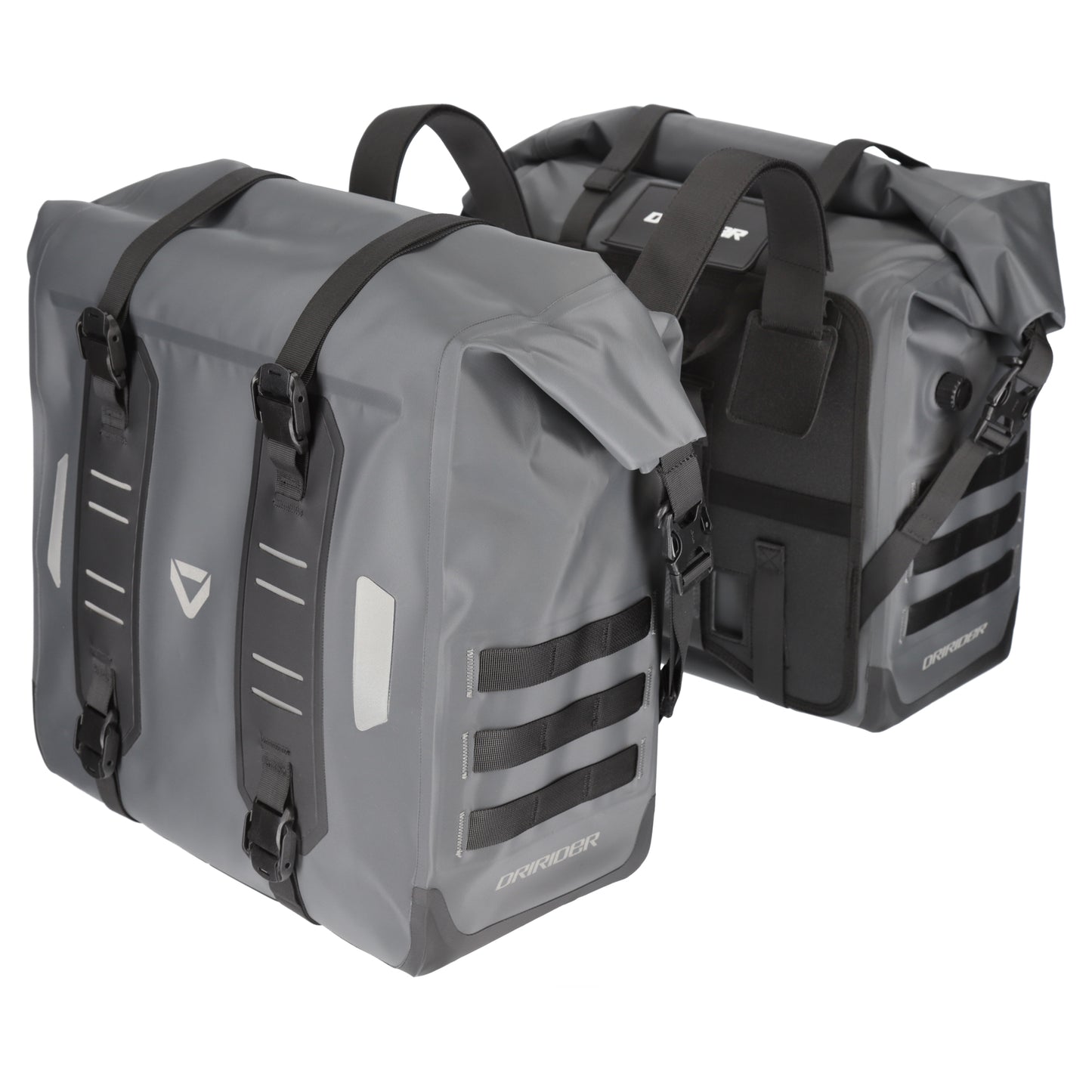 Dririder Everest 34L Side Bag (Pair) - Grey