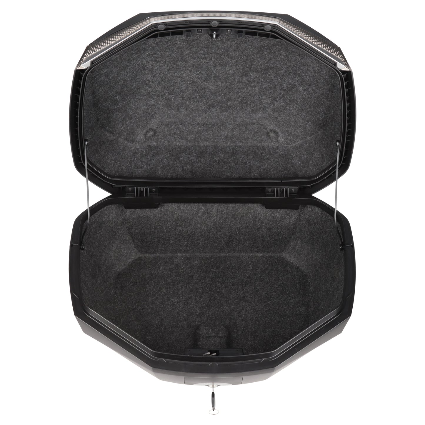 Dririder Shield Top Case L Luxe - Black / Silver