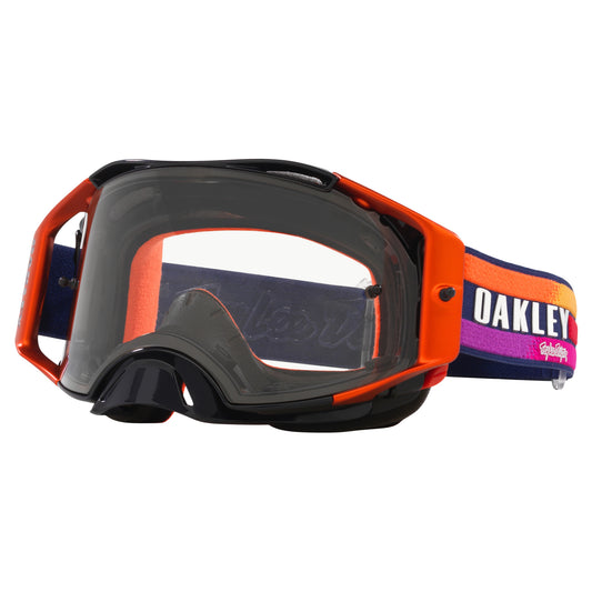 Oakley Airbrake MX Goggles TLD Navy Sunrise - Clear
