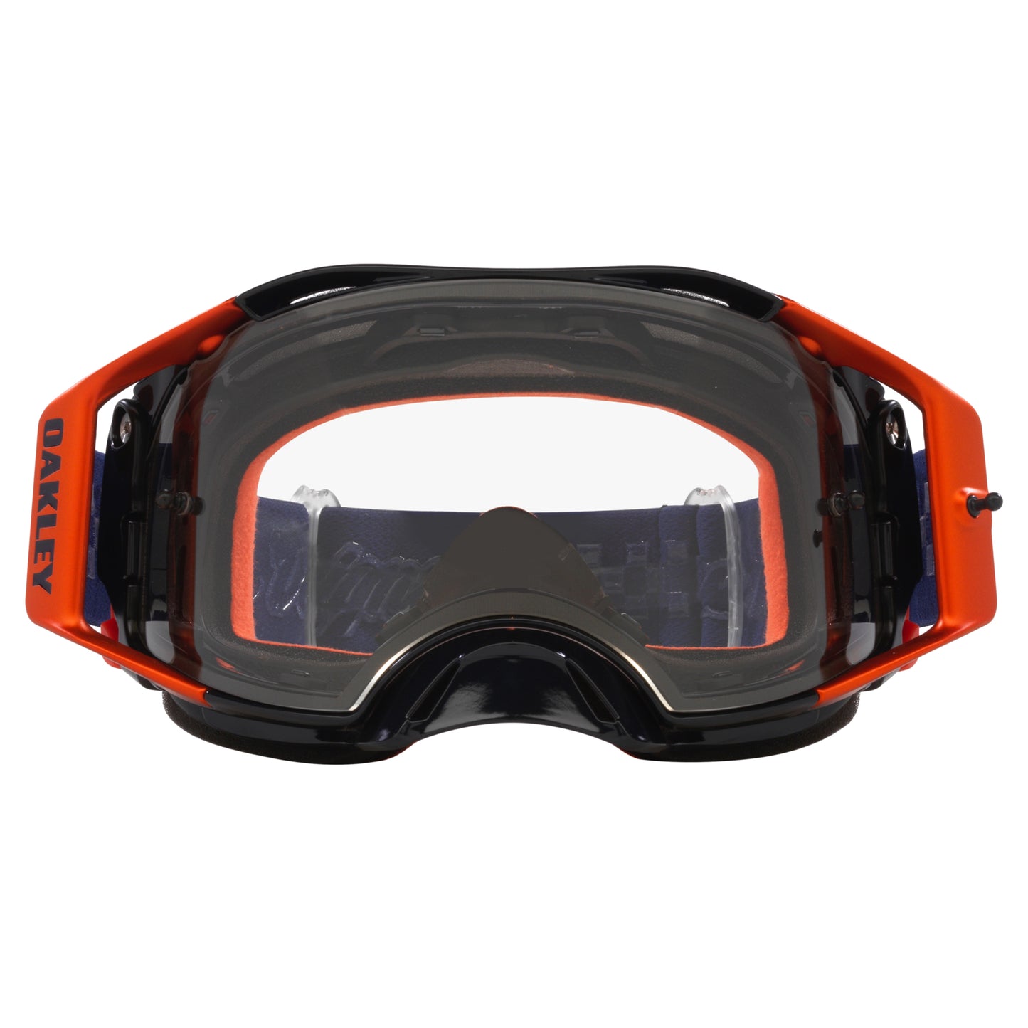 Oakley Airbrake MX Goggles TLD Navy Sunrise - Clear