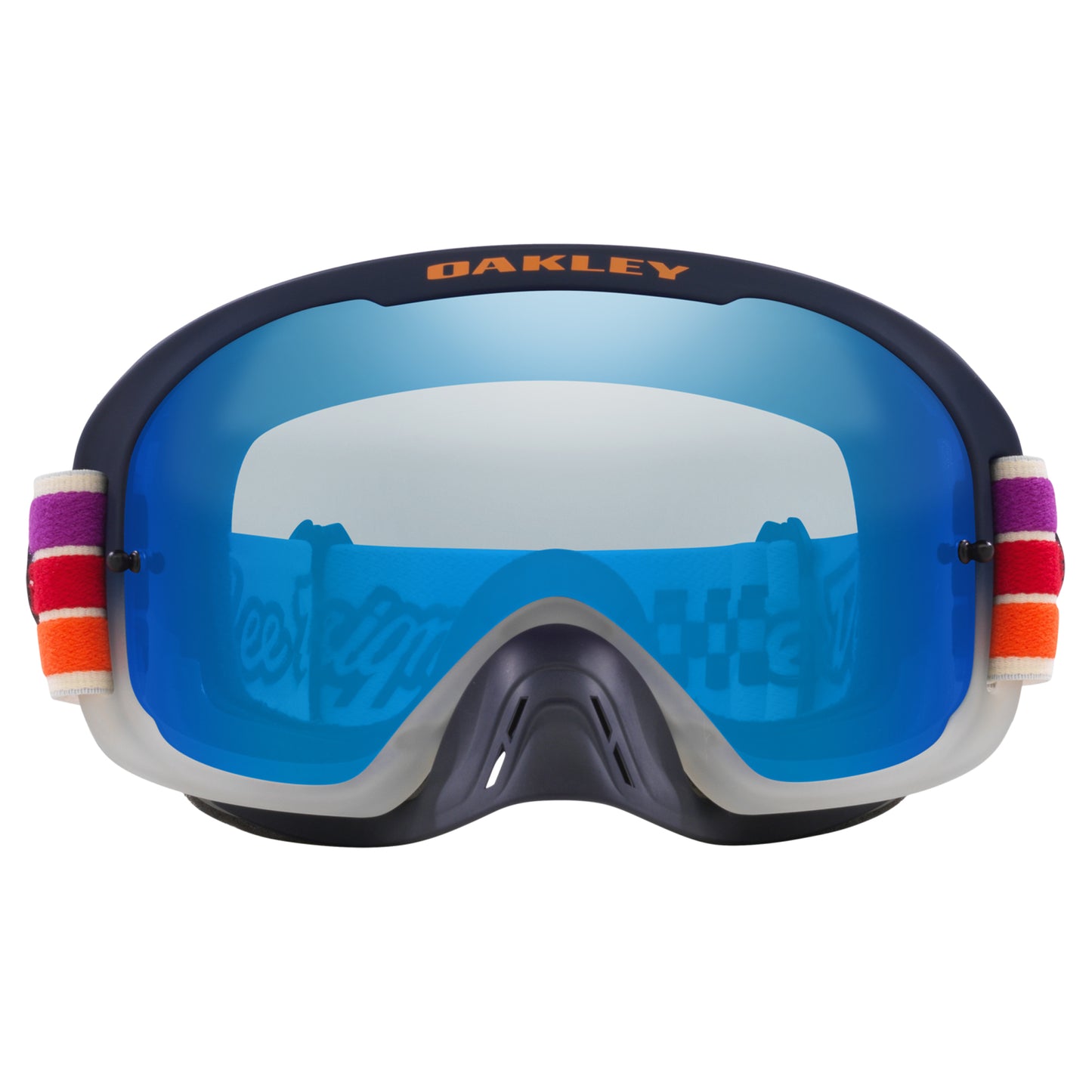 Oakley O Frame 2.0 Pro MX Goggles TLD Vanilla Sunrise - Black Ice Iridium