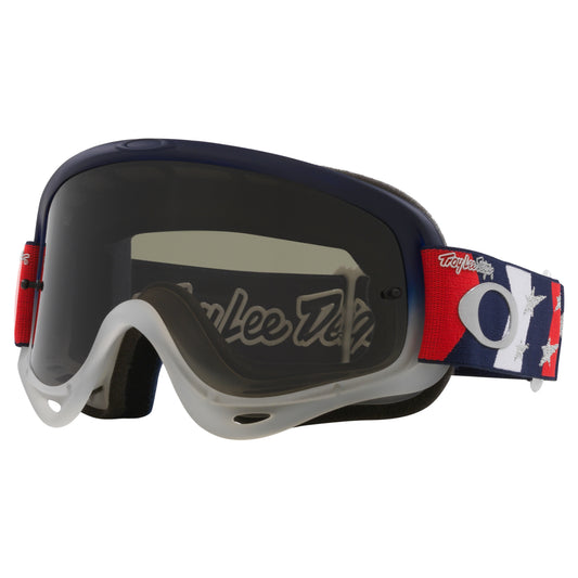 Oakley O Frame MX Goggles  TLD RWB Stars - Dark Grey