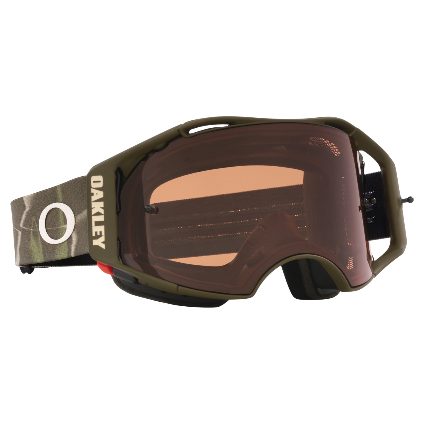 Oakley Airbrake MTB Goggles - Dark Brush Camo / Prizm MX Bronze