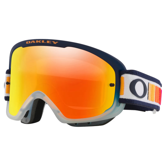 Oakley O Frame 2.0 Pro MTB Goggles TLD Orange Blocks - Fire Iridium