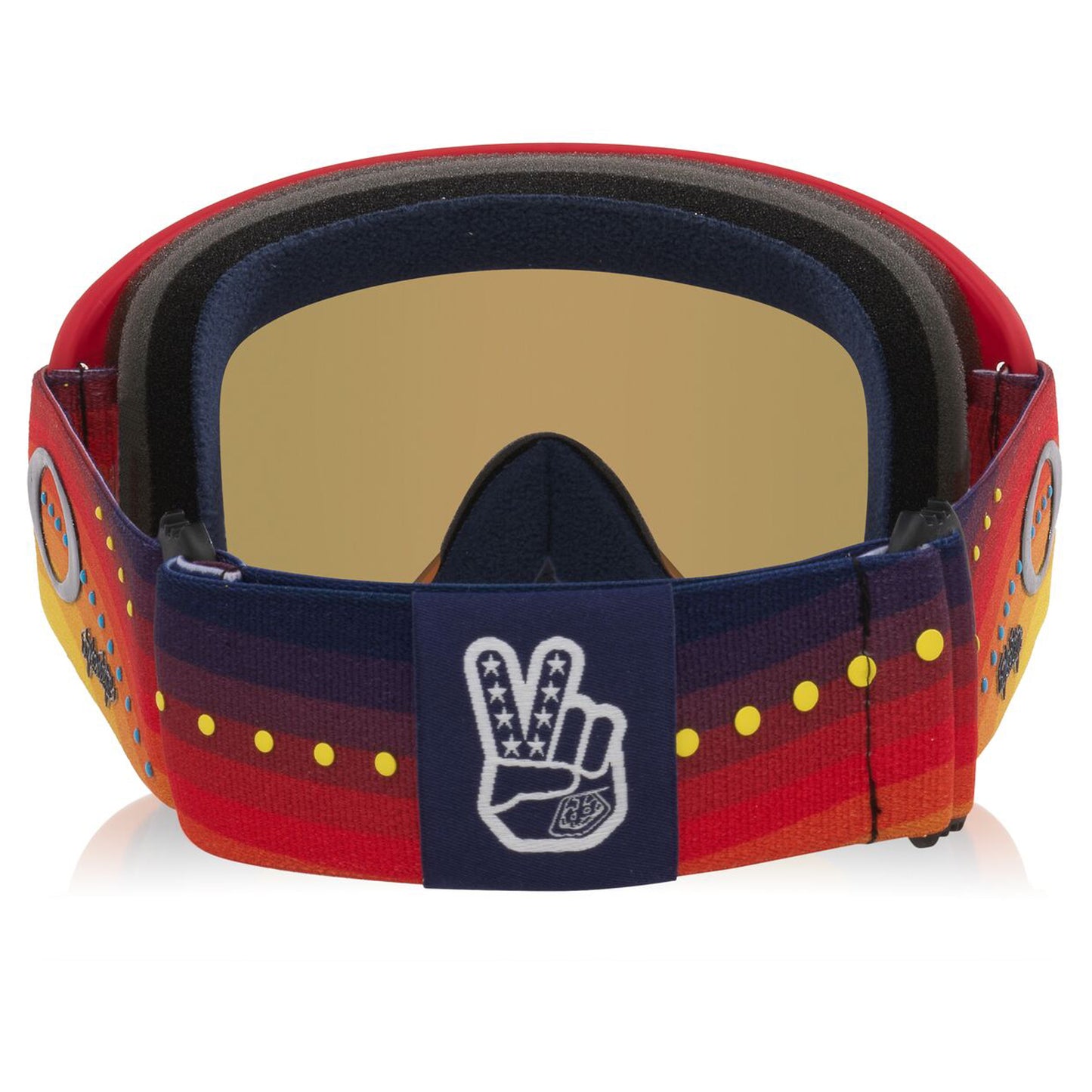 Oakley O-Frame 2.0 Pro MX Goggles TLD - Red / Orange