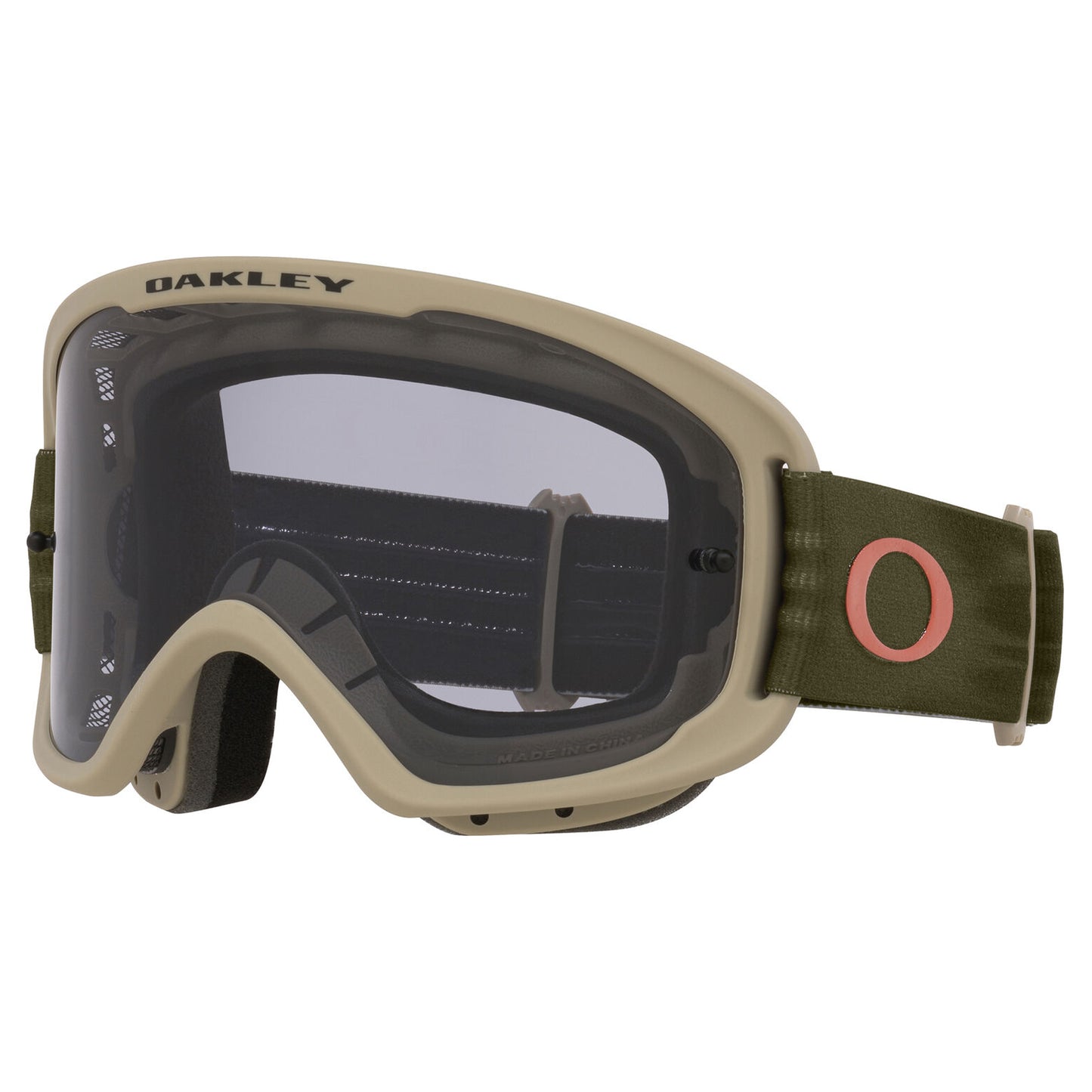 Oakley O-Frame 2.0 Pro MTB Goggles Paloma - Green Sand