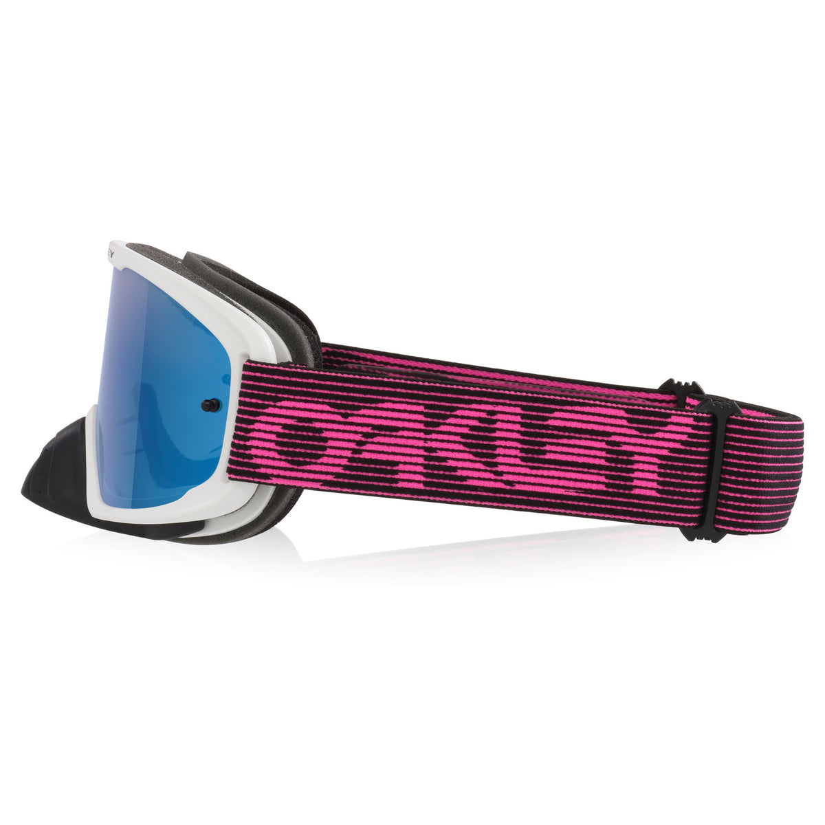 Oakley O-Frame 2.0 Goggles Pro MX Streaks - White / Pink