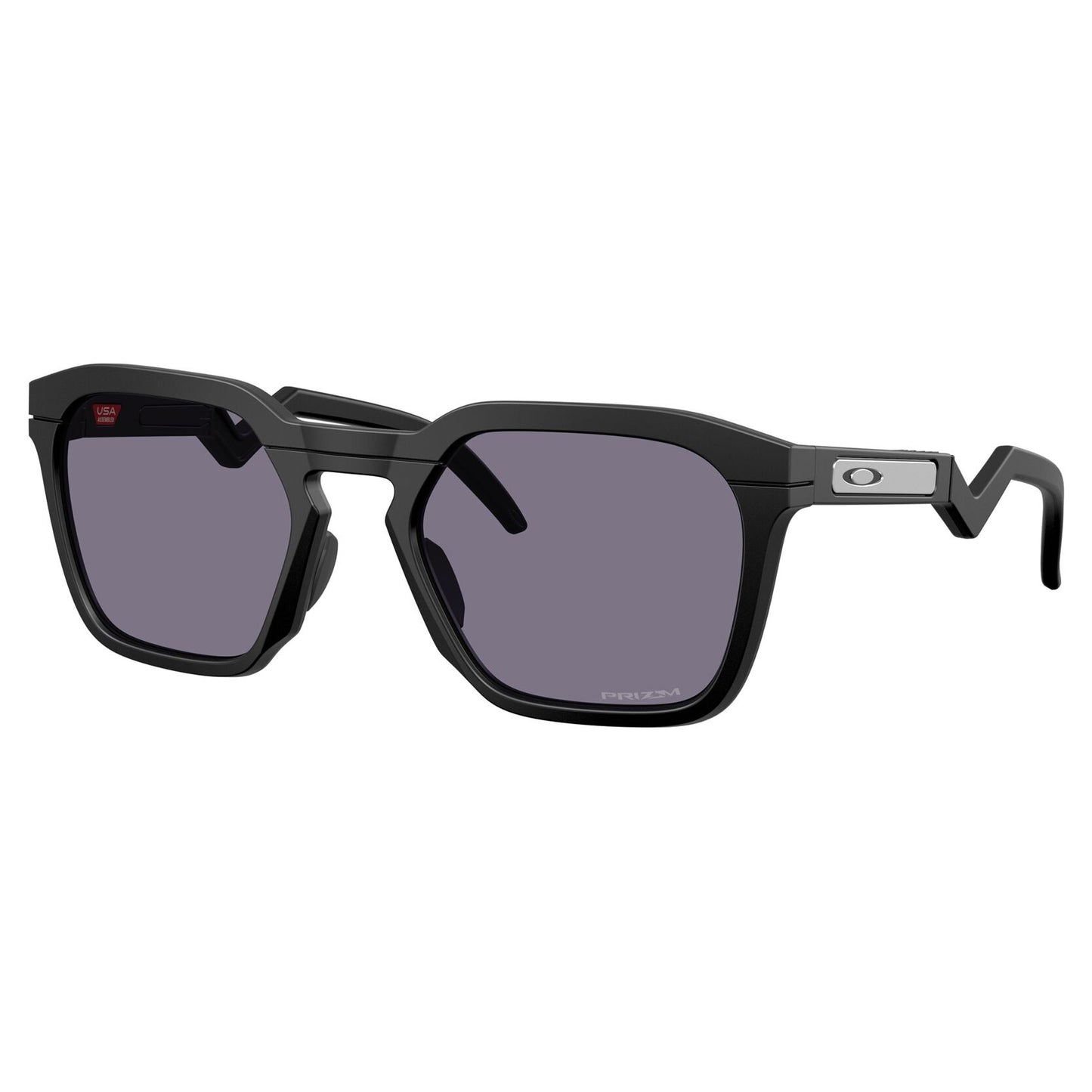 Oakley HSTN SQ Sunglasses - Matte Black / Prizm Grey