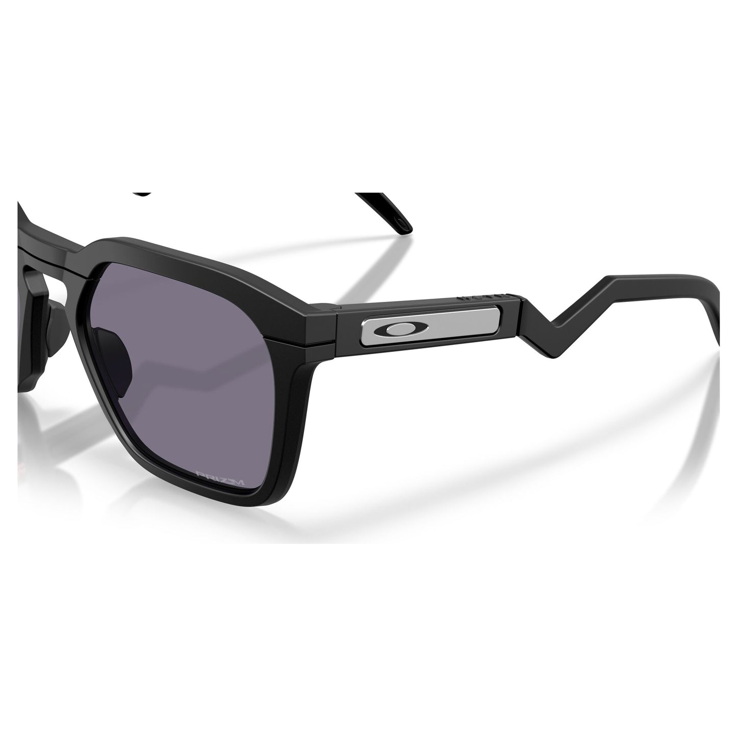 Oakley HSTN SQ Sunglasses - Matte Black / Prizm Grey