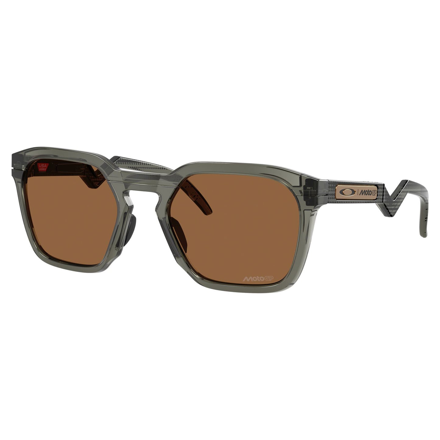 Oakley HSTN SQ Motogp Sunglasses - Grey Smoke / Prizm Bronze
