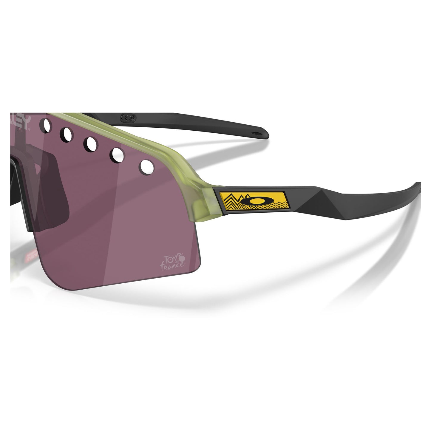 Oakley Sutro Lite Sweep Tour De France Sunglasses - Prizm Red / Black