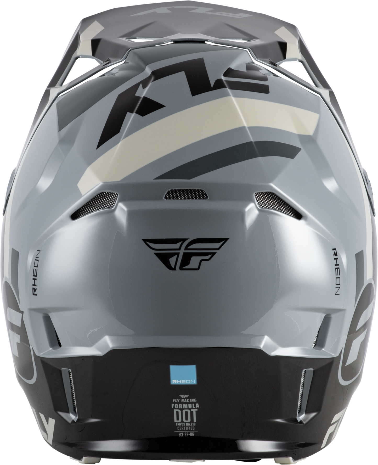Fly Youth Large Formula CP Seal Helmet - Black / Grey