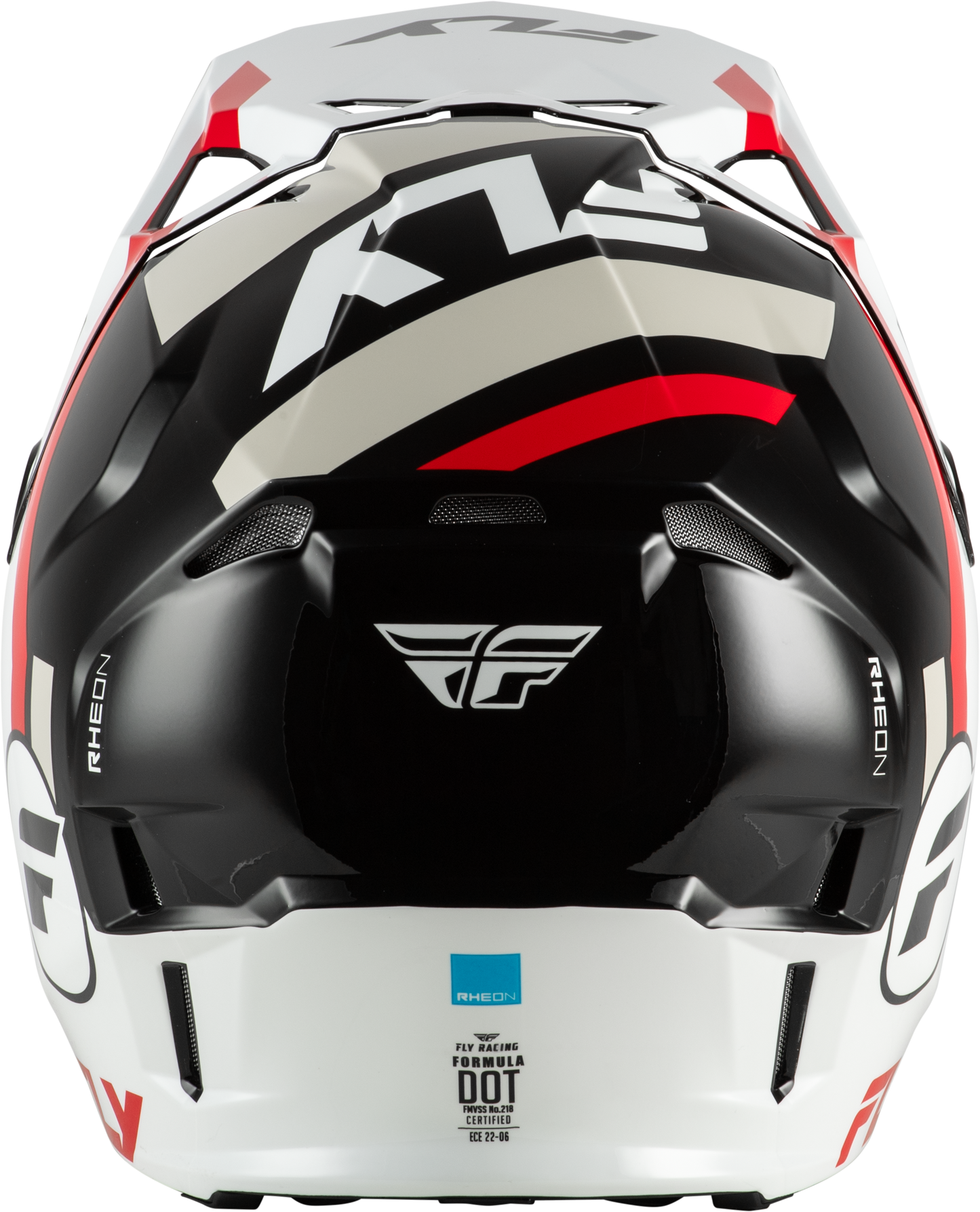 Fly Youth Large Formula CP Seal Helmet - White / Black / Red