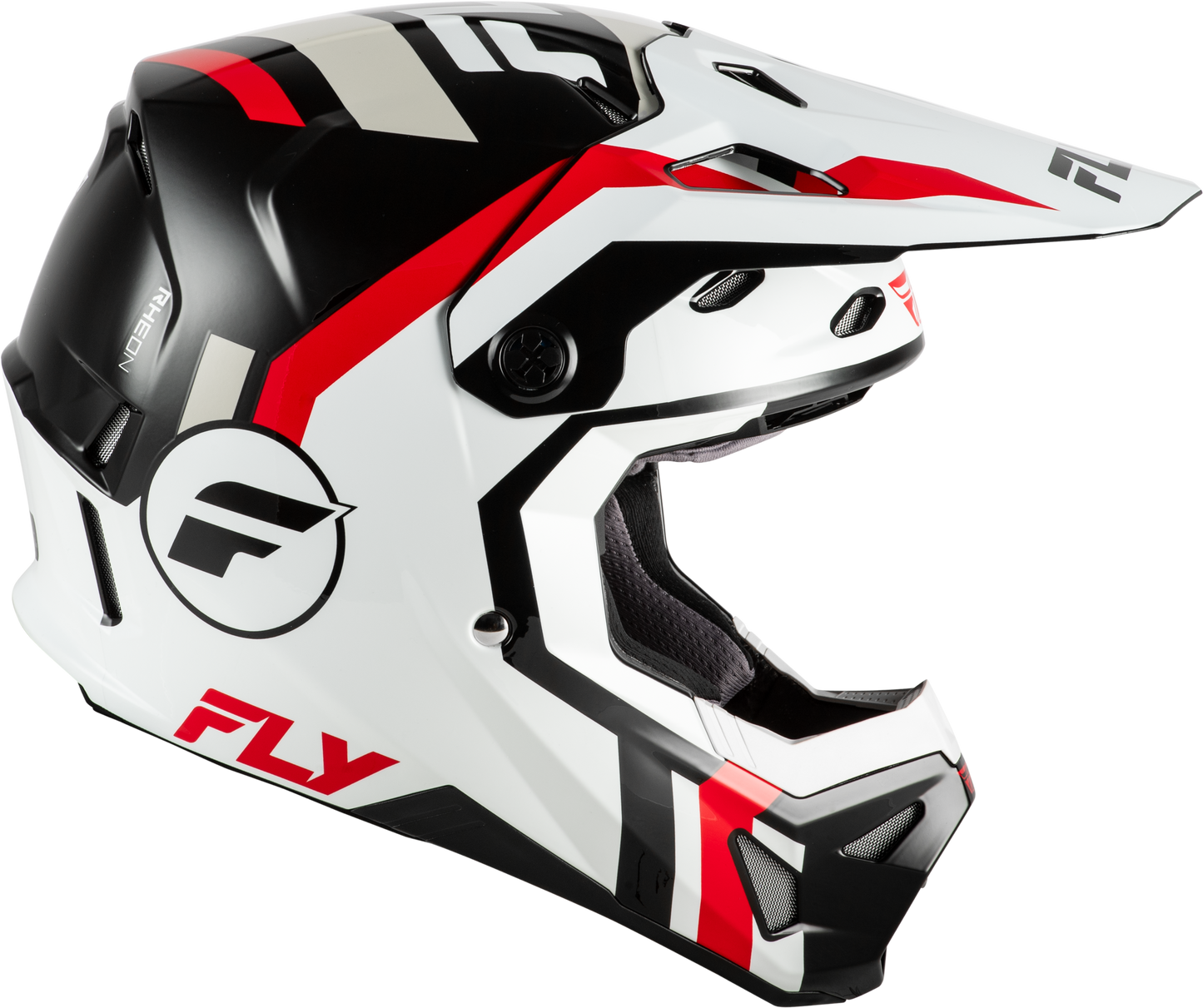 Fly Formula CP Seal Helmet - White / Black / Red