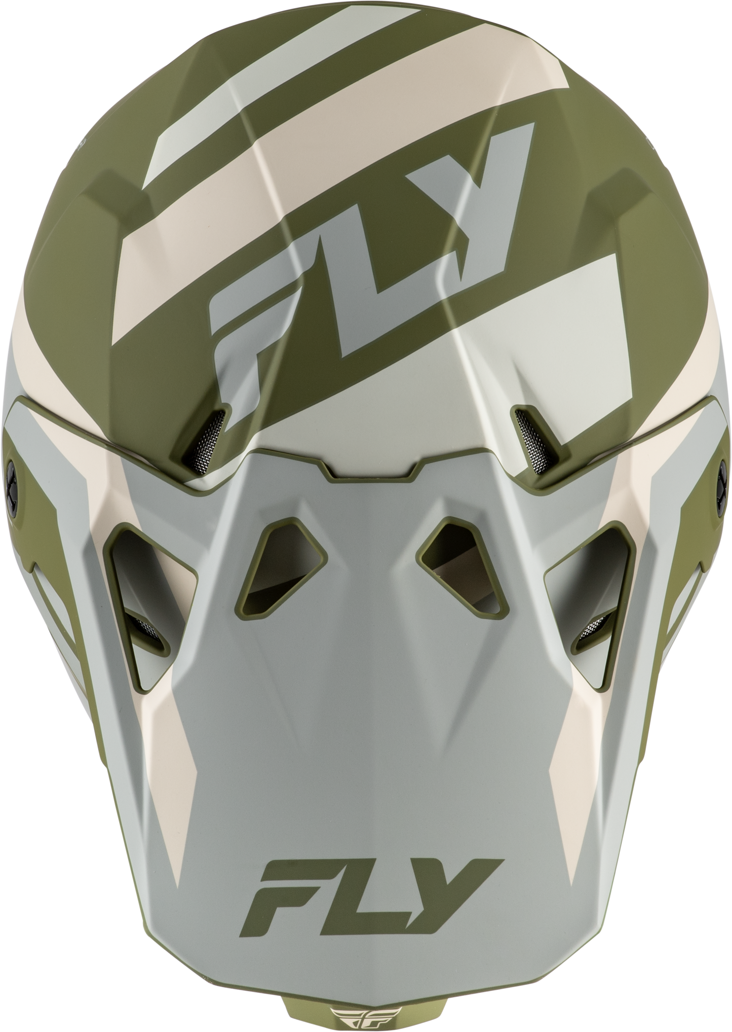 Fly Formula CP Seal Helmet - Grey / Green