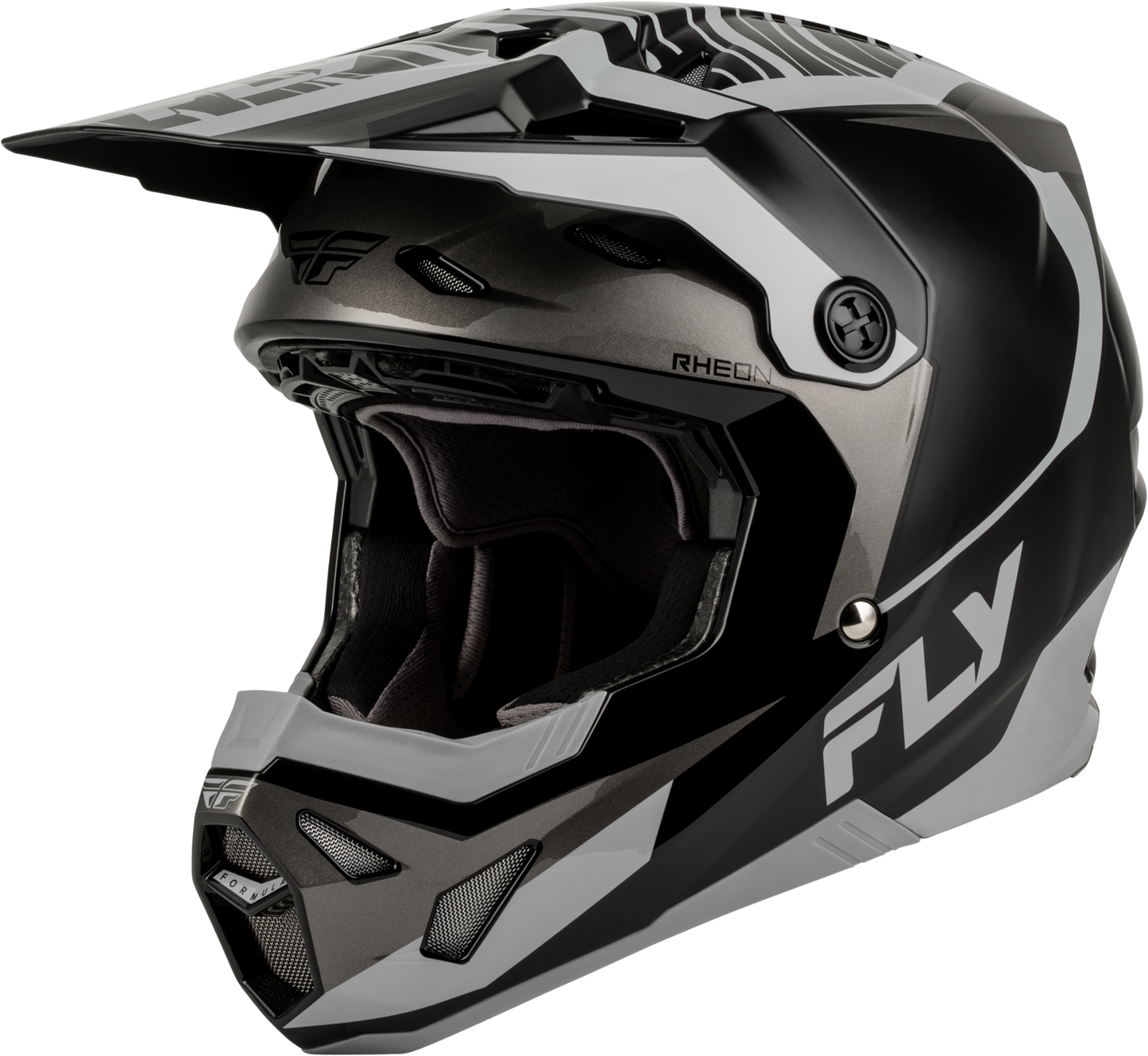 Fly Formula CP Helmet Charge - Black / Grey