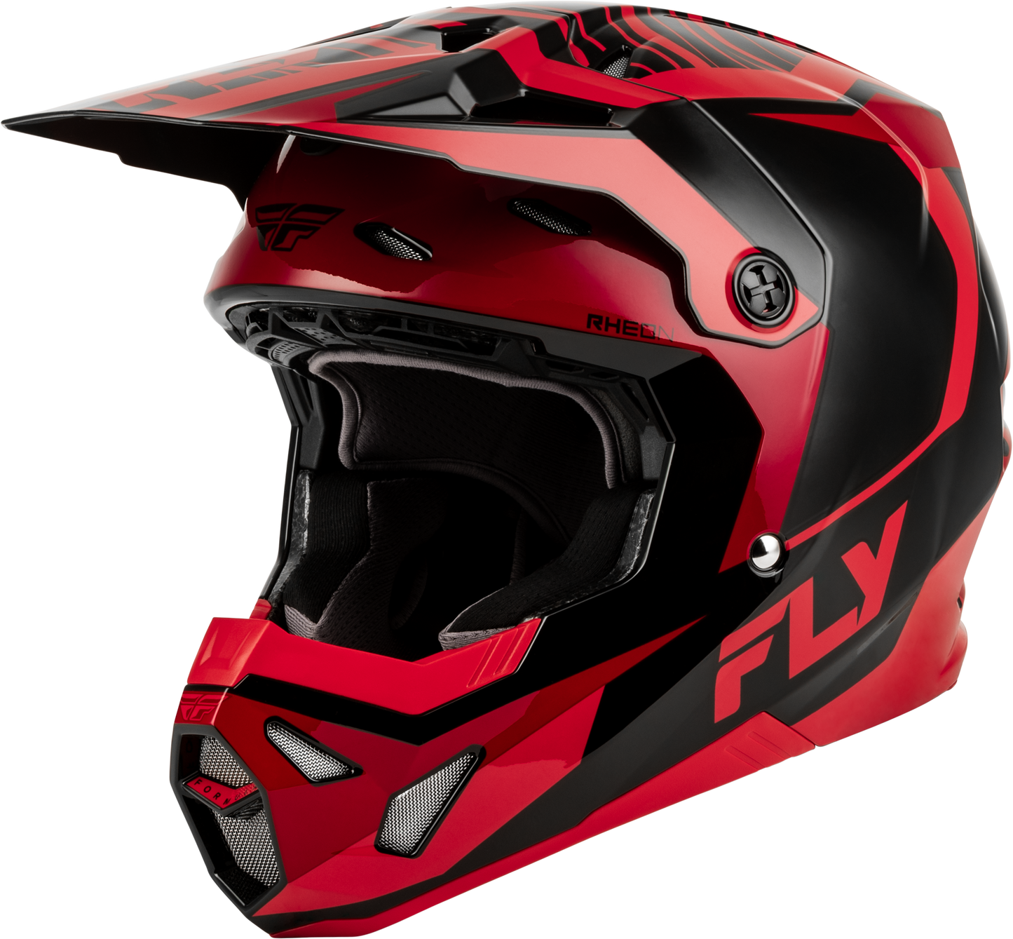 Fly Formula CP Helmet Charge - Black / Red