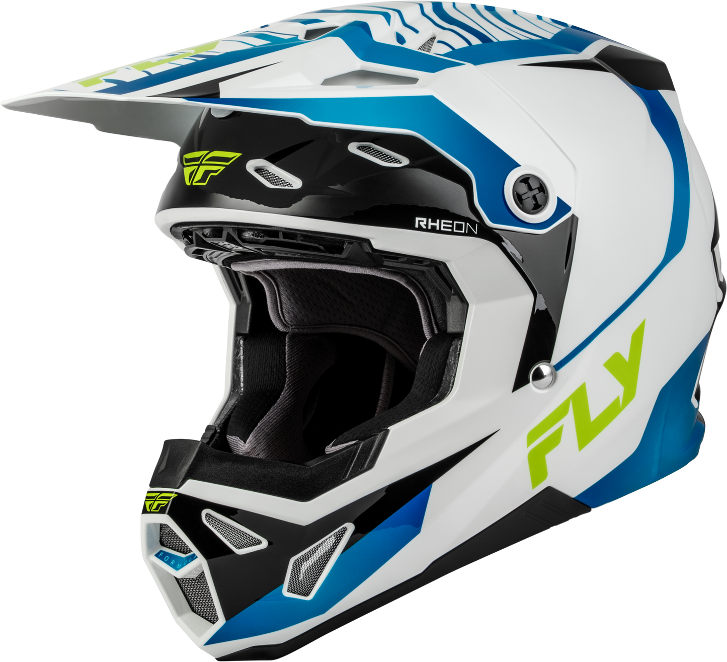 Fly Formula CP Helmet Charge - White / Blue