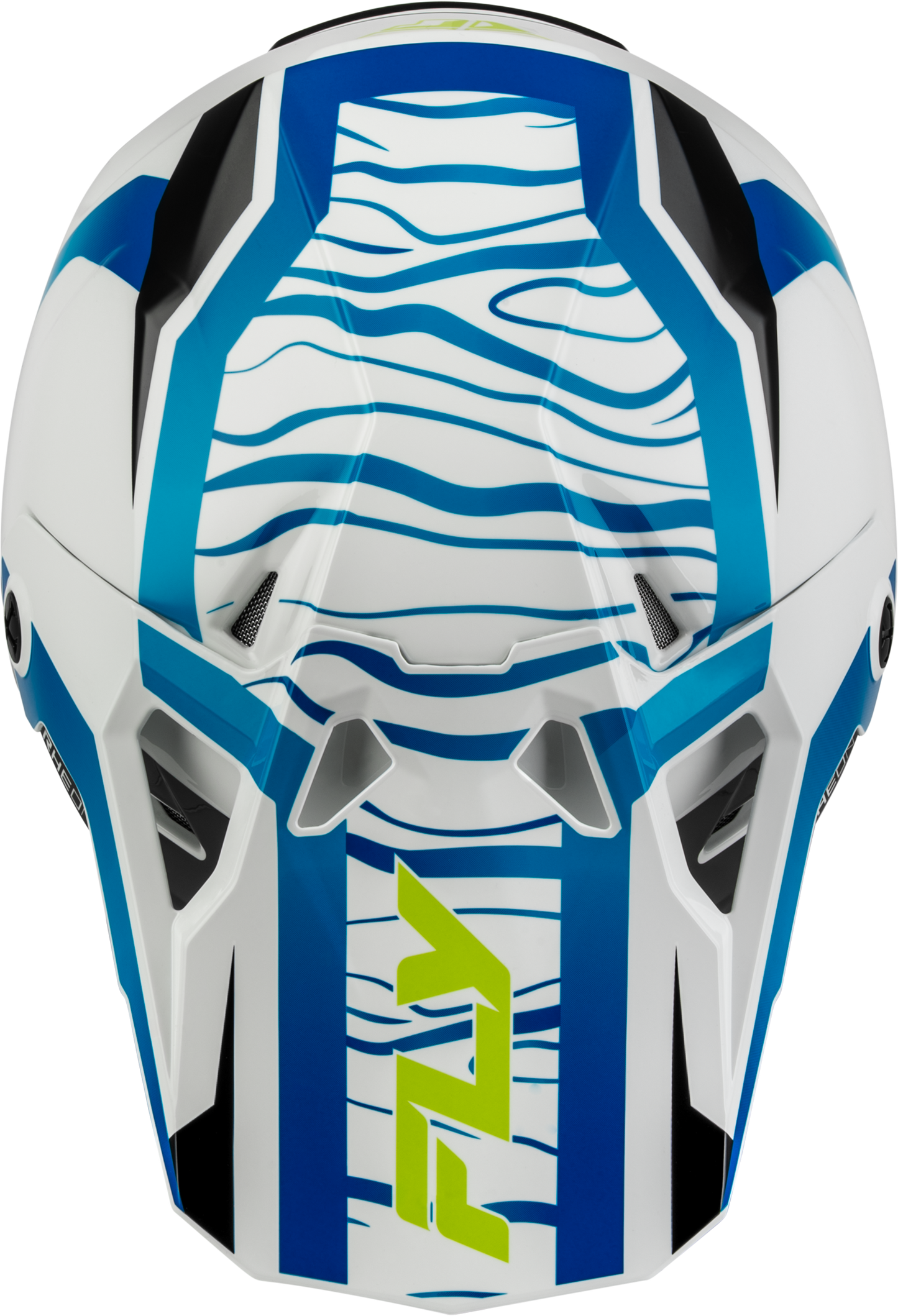 Fly Formula CP Helmet Charge - White / Blue