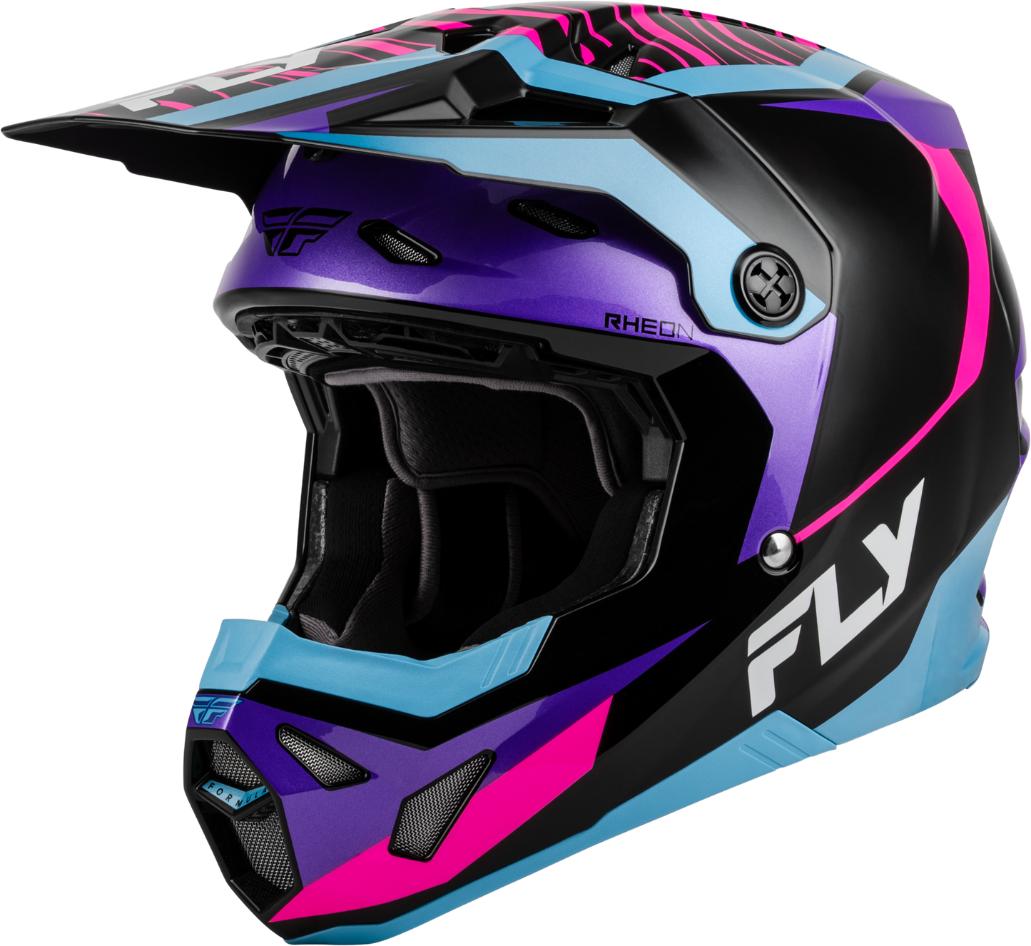 Fly Youth L Formula CP Helmet Charge - Purple / Pink