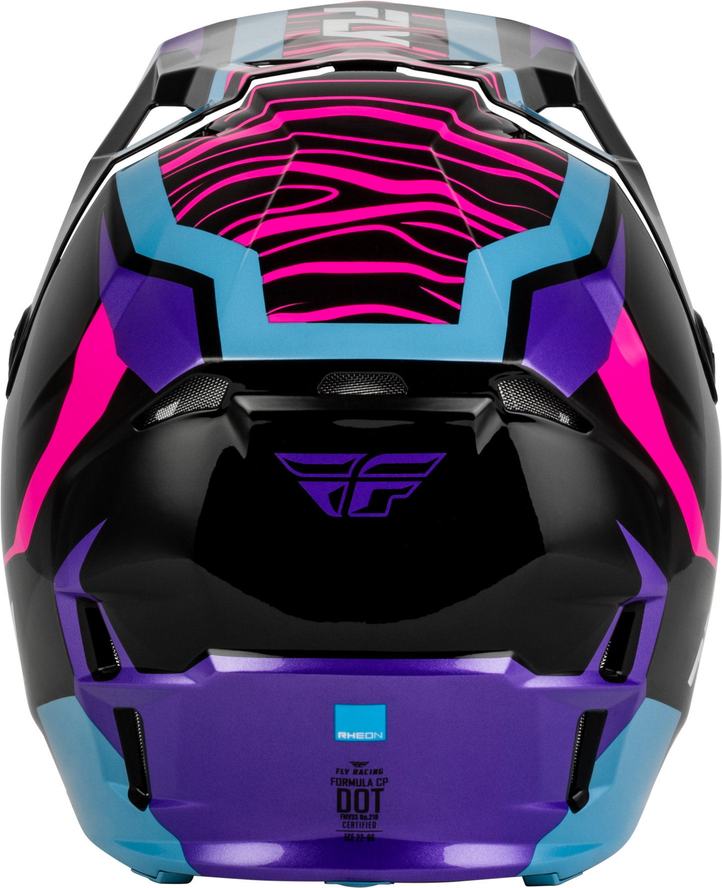 Fly Youth L Formula CP Helmet Charge - Purple / Pink