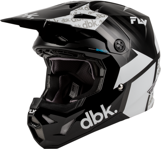 Fly Youth L Formula CP Helmet S.E. DBK - Black / White