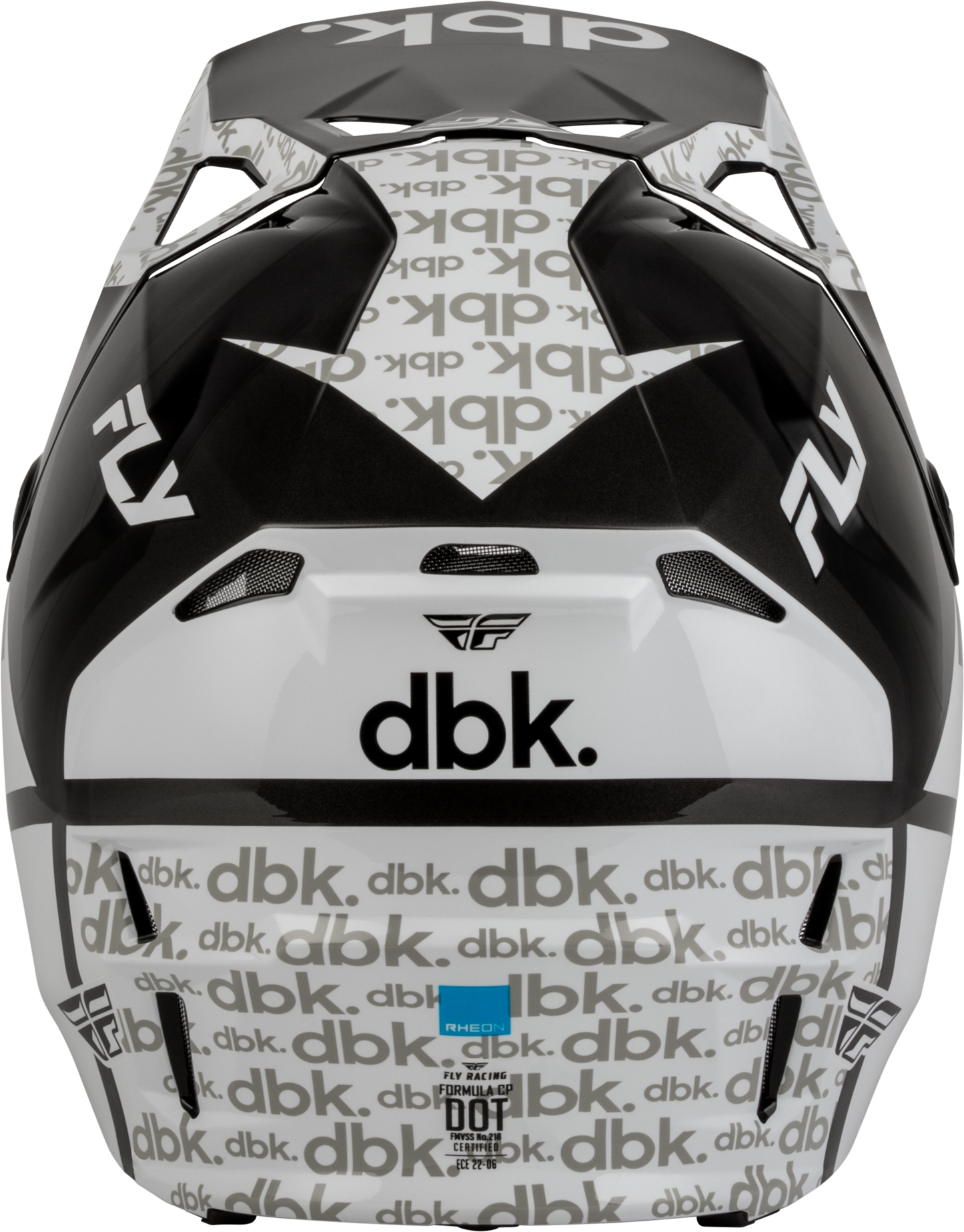 Fly Youth L Formula CP Helmet S.E. DBK - Black / White