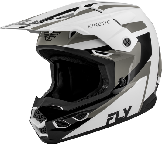 Fly Kinetic Helmet Sync - White / Black / Grey