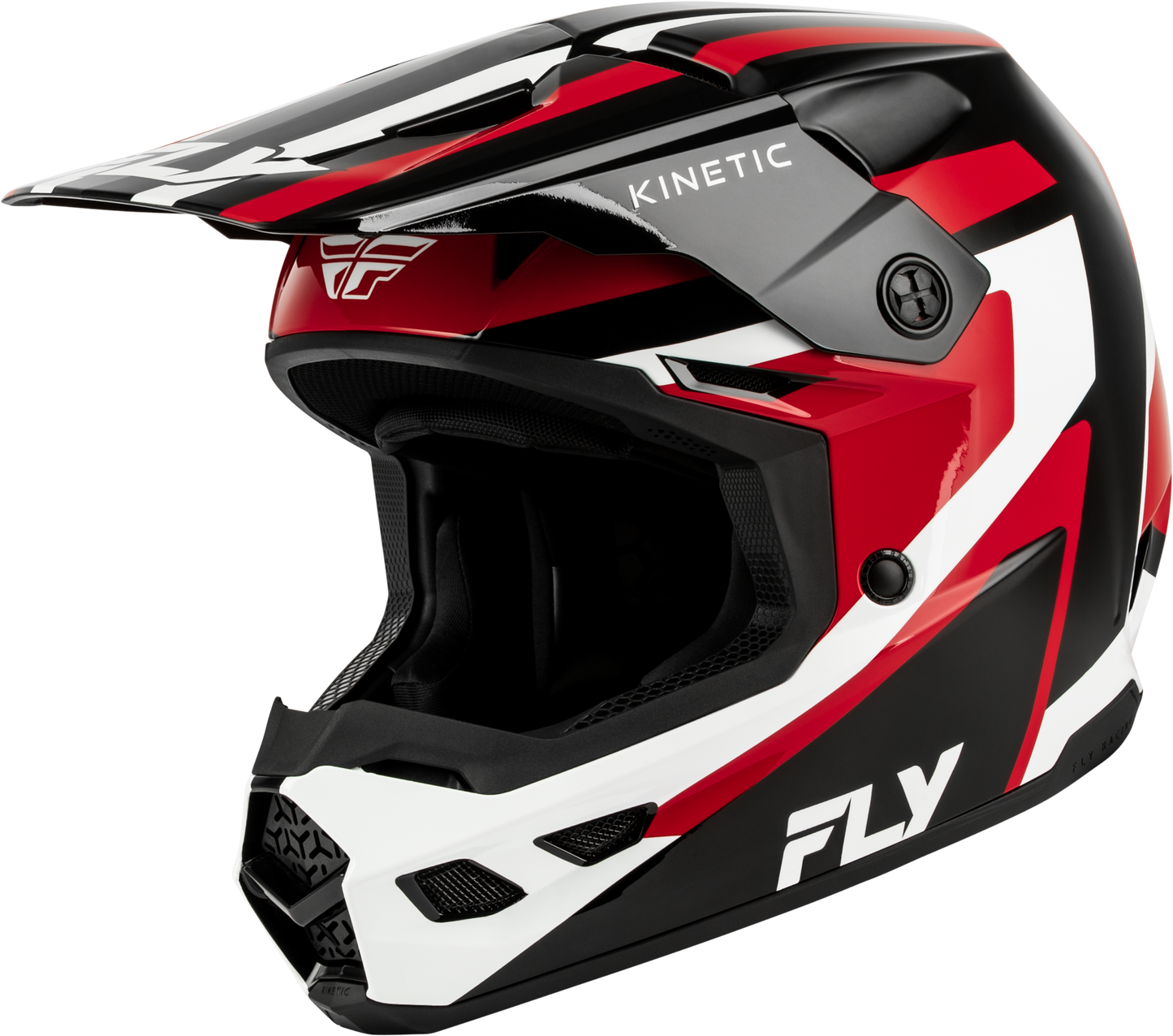 Fly Kinetic Helmet Sync - Black / Red