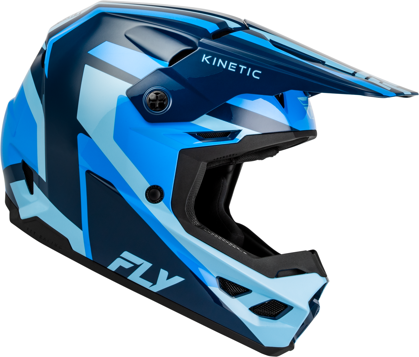 Fly Kinetic Helmet Sync - Grey / Yellow