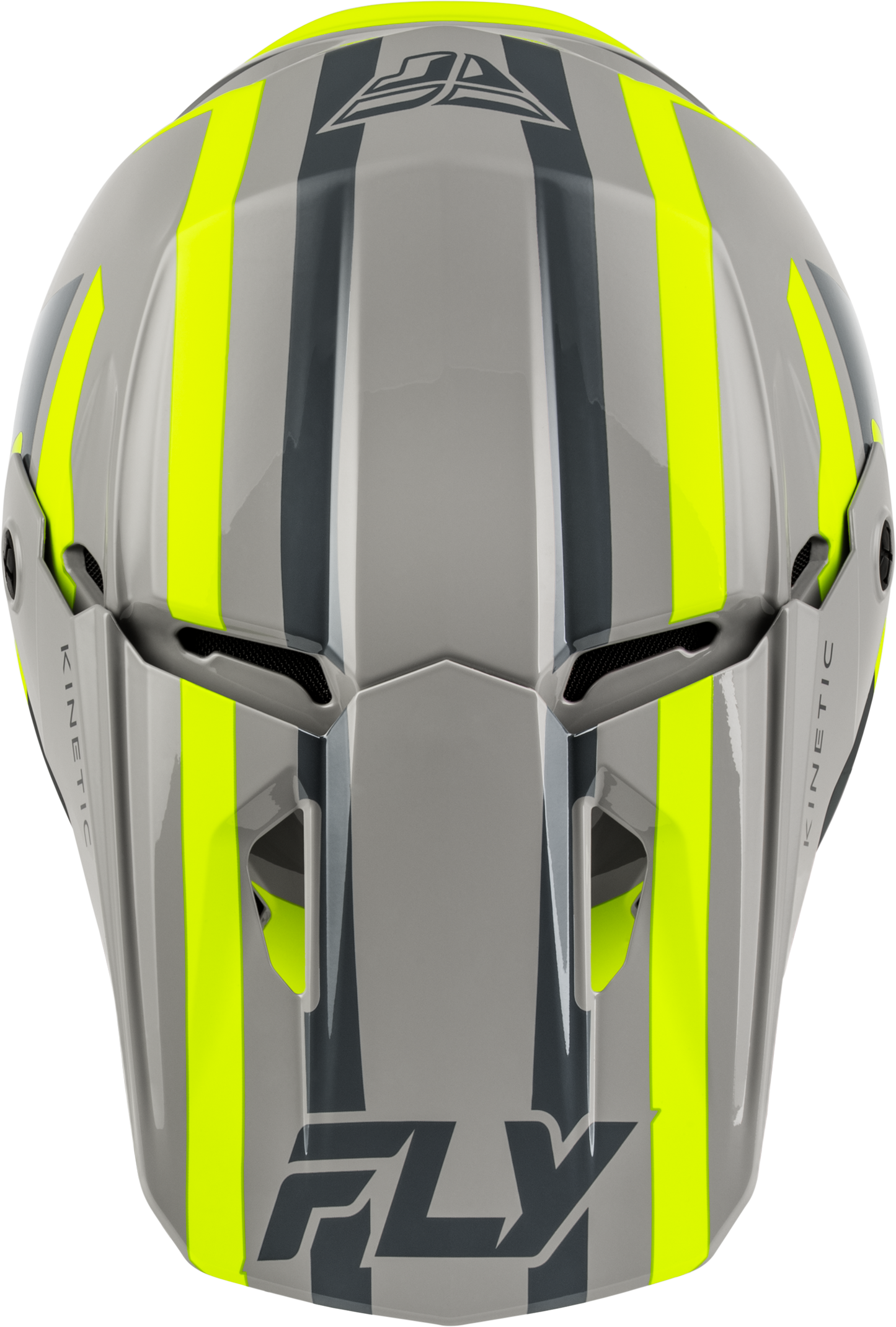 Fly Kinetic Helmet Sync - Grey / Yellow