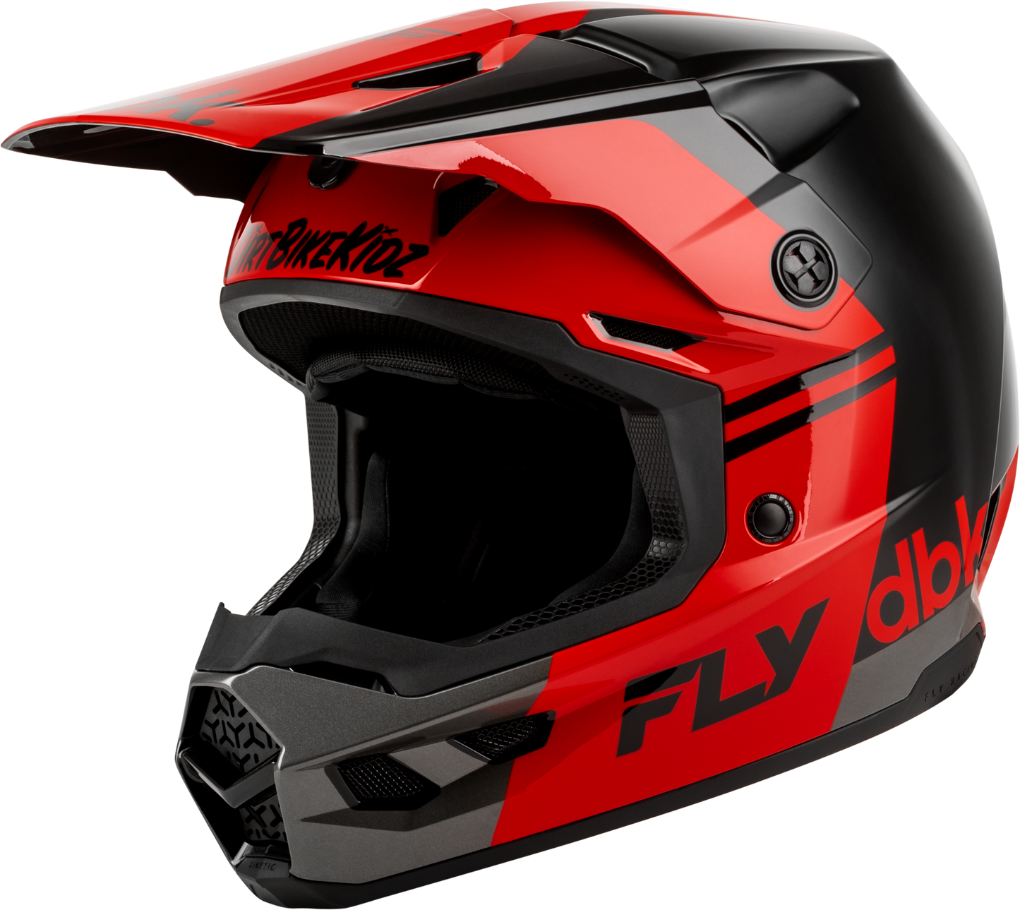 Fly Kinetic Helmet S.E. DBK - Black / Red