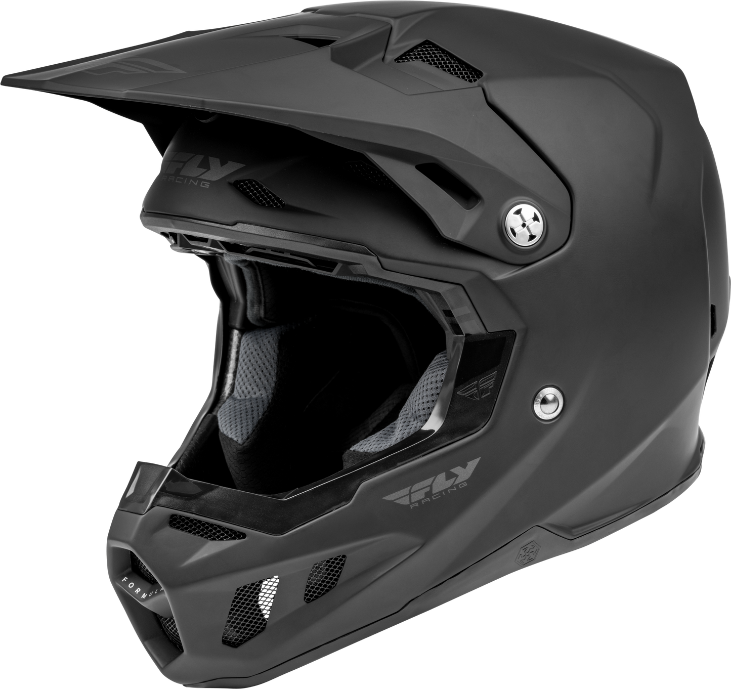 Fly Formula CC Helmet - Youth Large - Matt Black