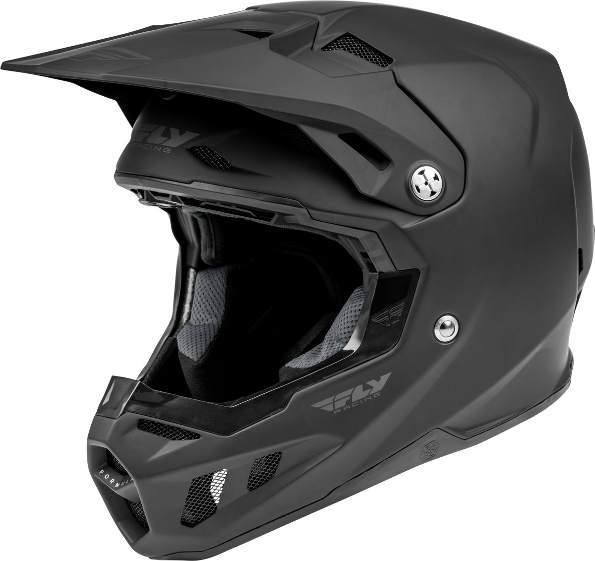 Fly Formula CC Helmet - Youth Large - Matt Black