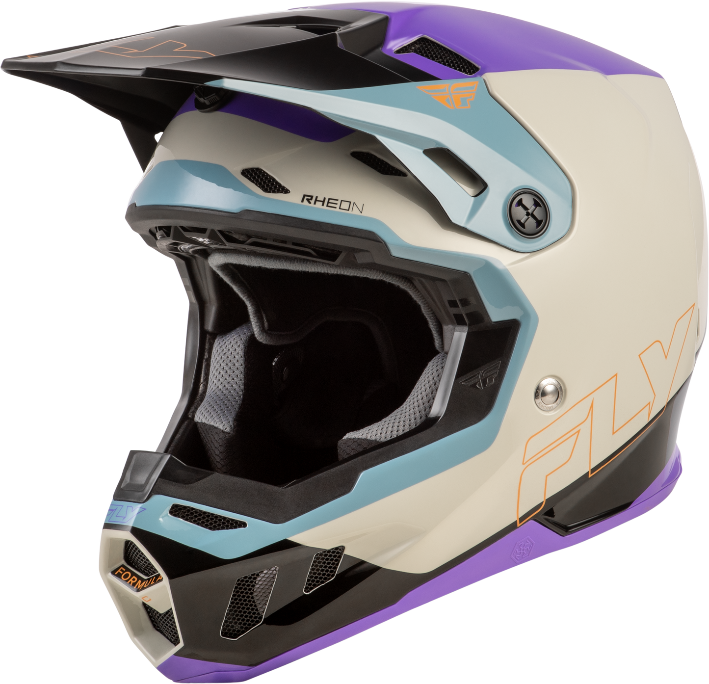 Fly Formula CC Glide Helmet - Purple / Black