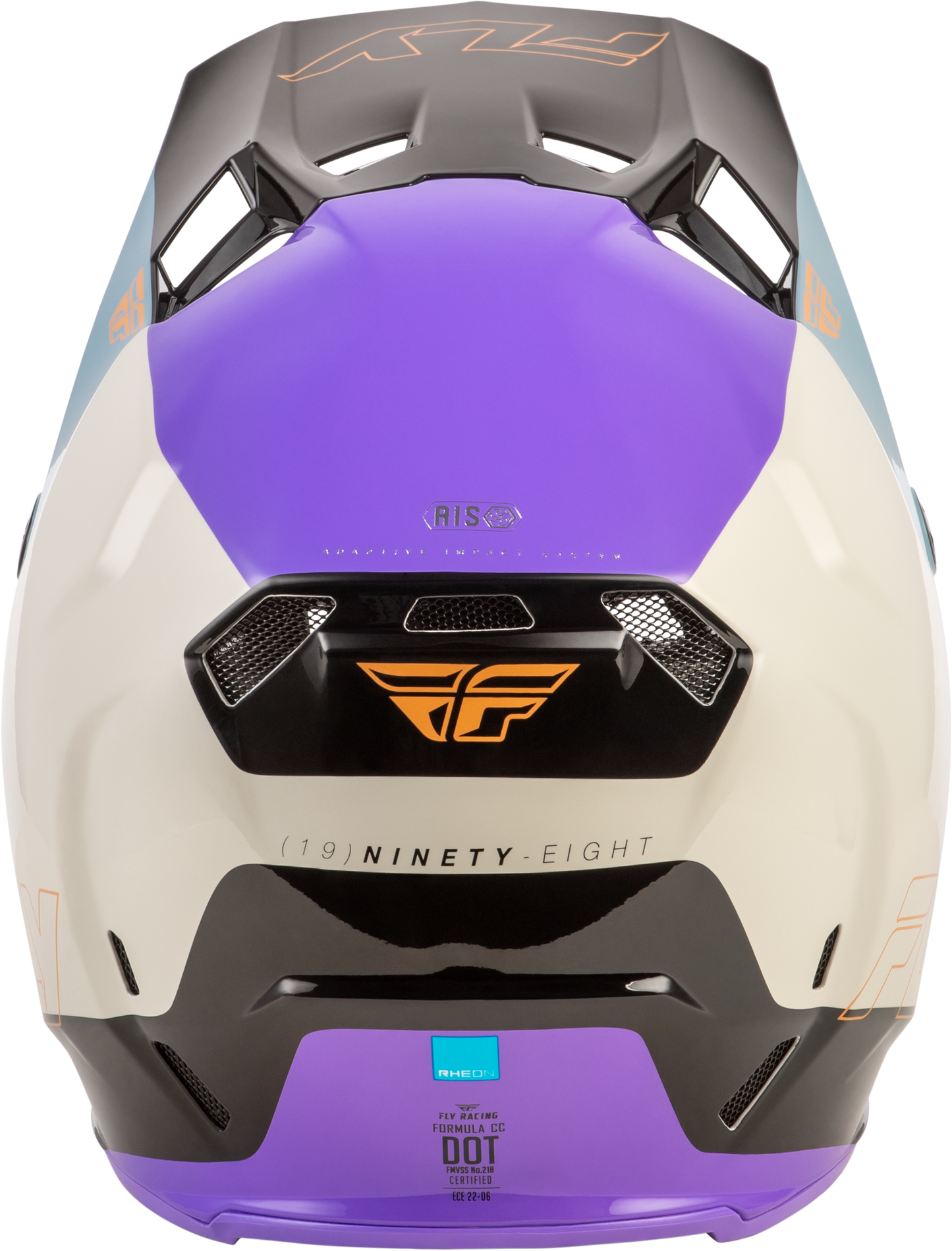 Fly Formula CC Glide Helmet - Purple / Black