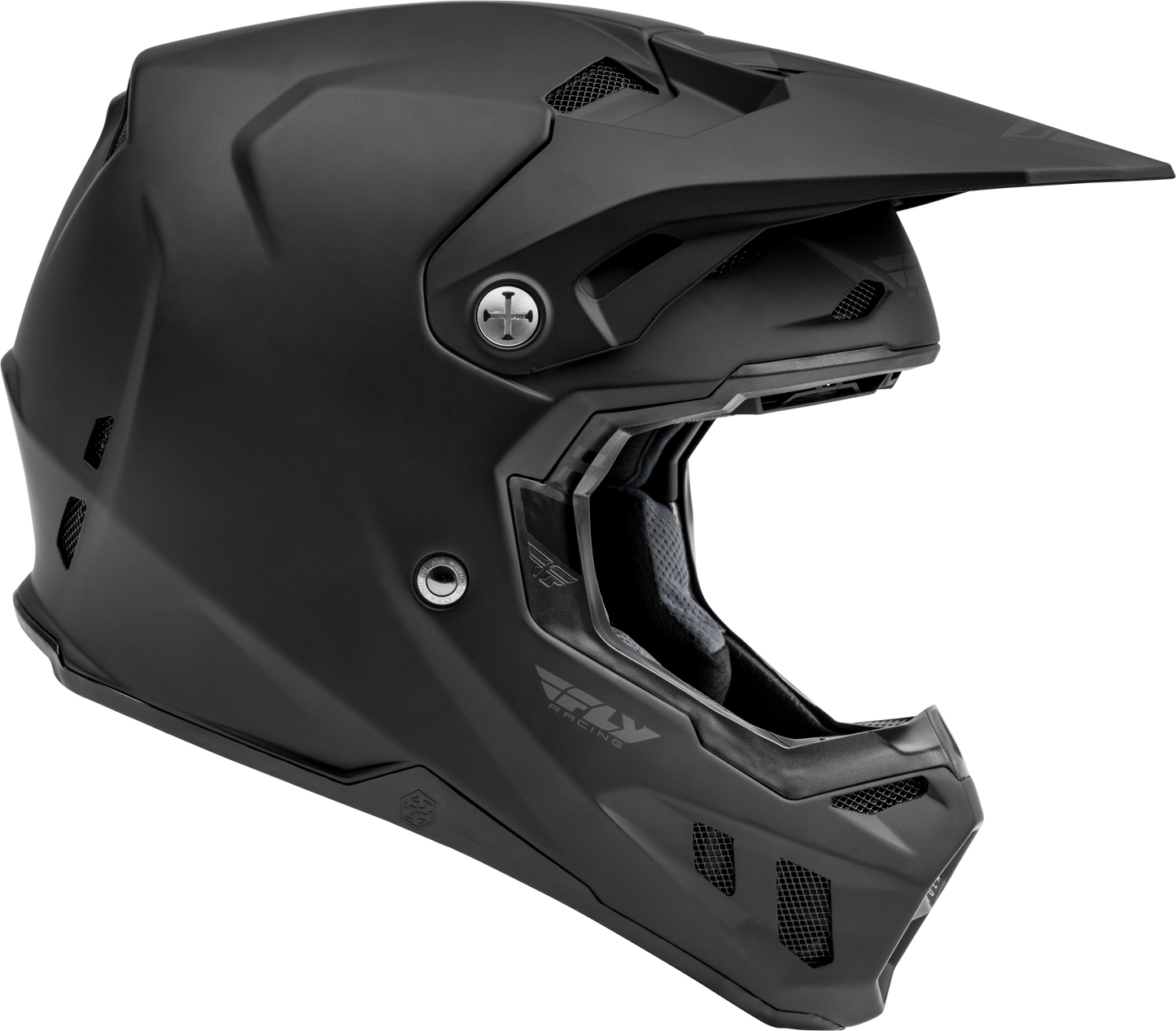 Fly Youth L Formula CC Helmet Strike -  Grey / Black / Red