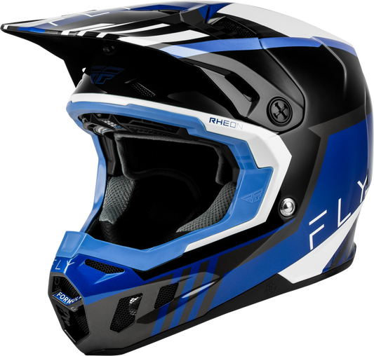 Fly Youth L Formula CC Helmet Strike -  Black / Blue / White