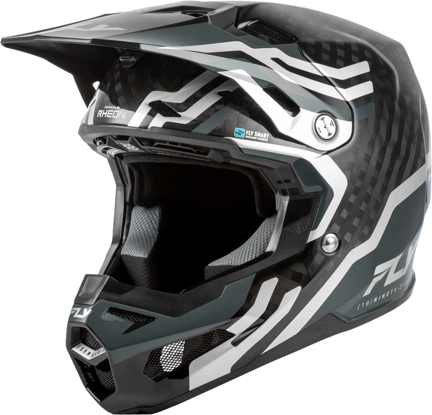 Fly Formula S Carbon Byte Helmet - Black / Grey