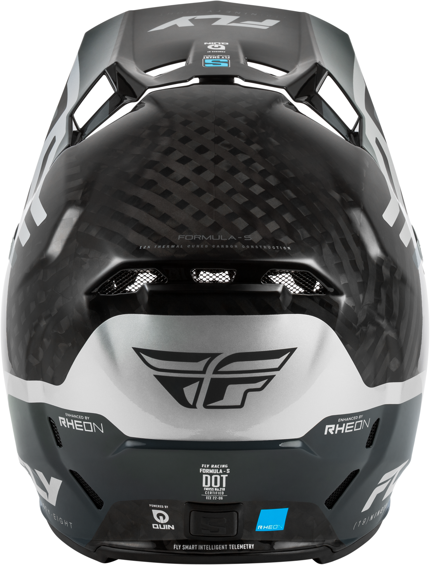 Fly Formula S Carbon Byte Helmet - Black / Grey