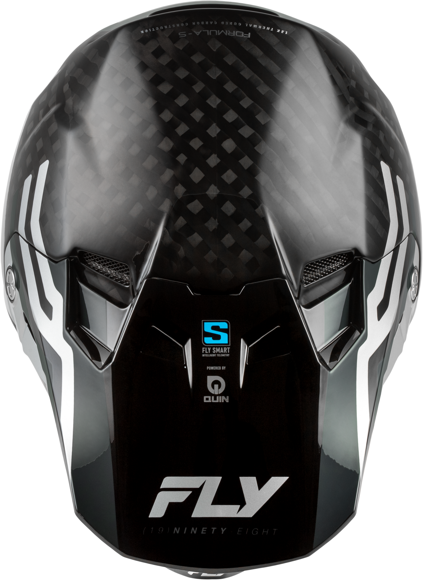 Fly Formula S Carbon Byte Helmet - Black / Grey