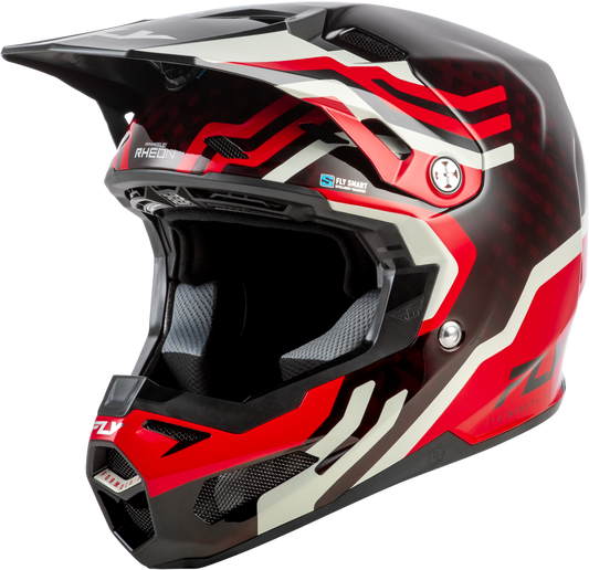 Fly Formula S Carbon Byte Helmet - Red / Grey