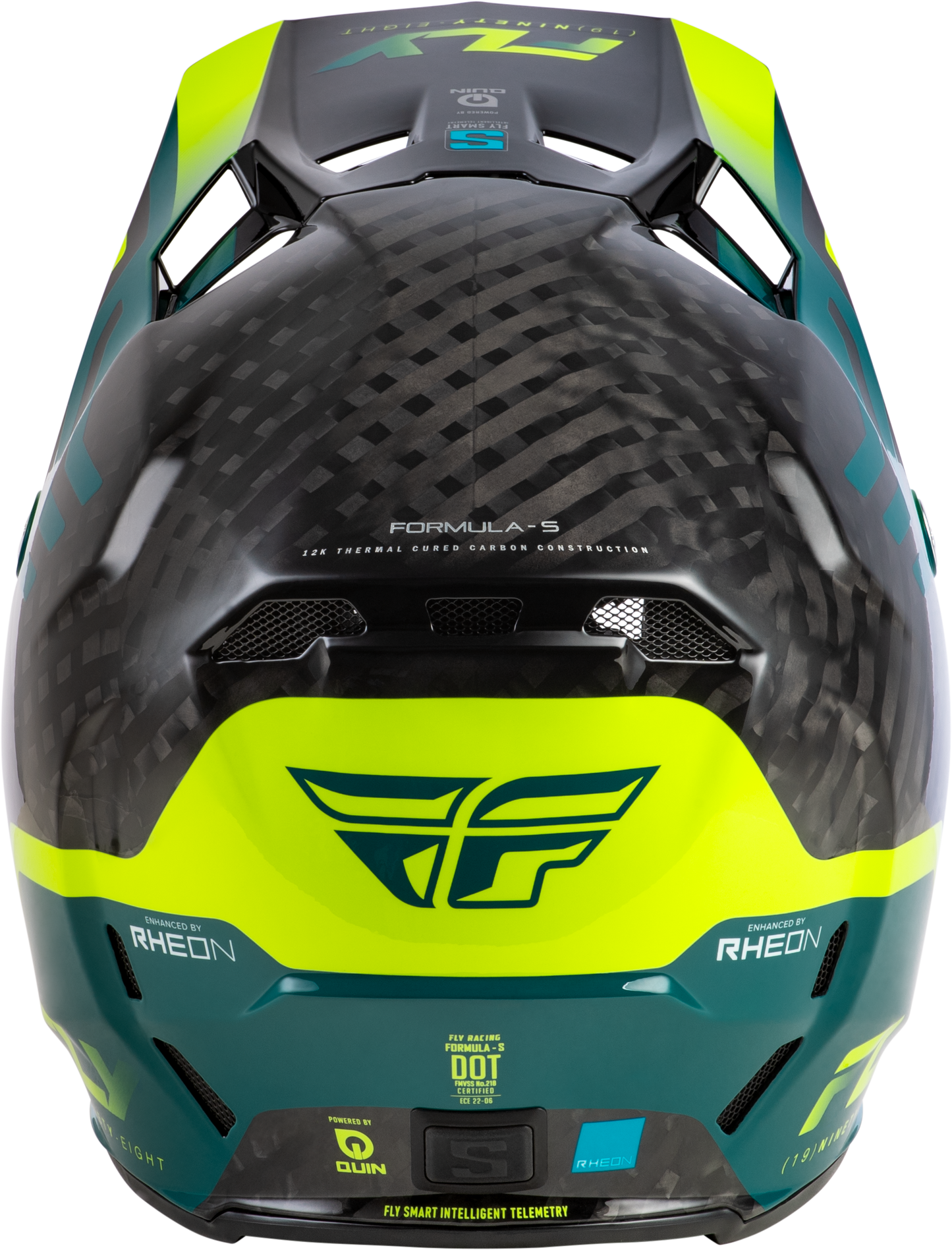 Fly Formula S Carbon Byte Helmet - Black / Teal