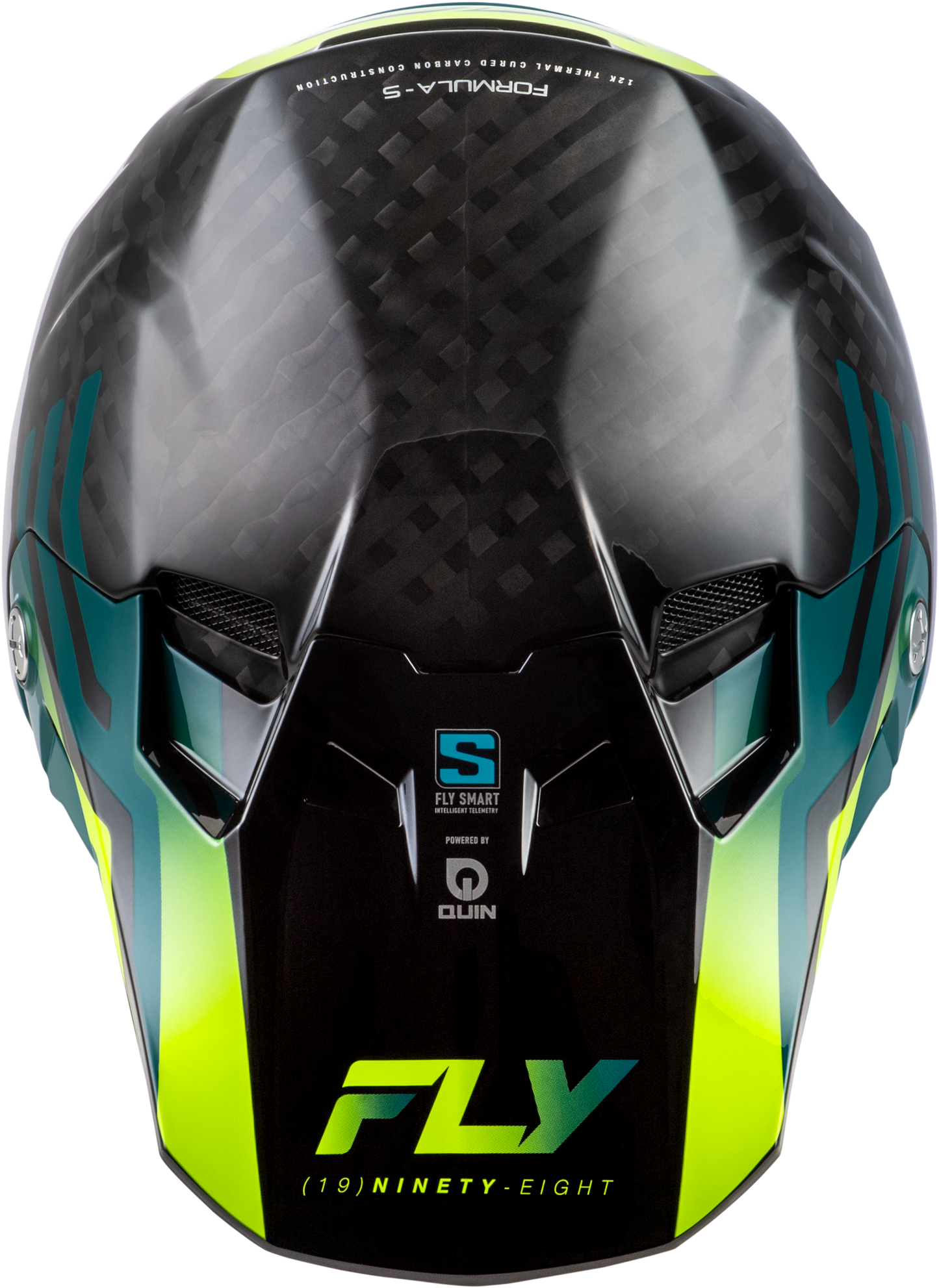 Fly Formula S Carbon Byte Helmet - Black / Teal